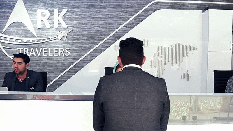 ARK Travelers kontorsscen